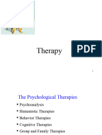 Lecture 3 - Therapy and Treatment