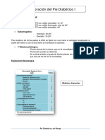 Exploracion Del Pie Diabético I