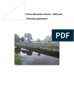 River Dodder Flood Alleviation Works - RDS Wall Planning Application