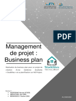 Business Plan - Studelites Par Aazeddine-Aboulfadl-benkassou