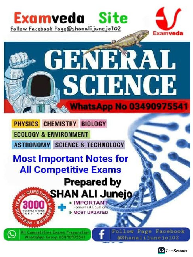 Examveda General Science Complete Notes Pdf