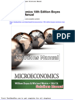 Microeconomics 10th Edition Boyes Solutions Manual