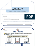 Actividad - Guión y Secuencia Temporal (X3)