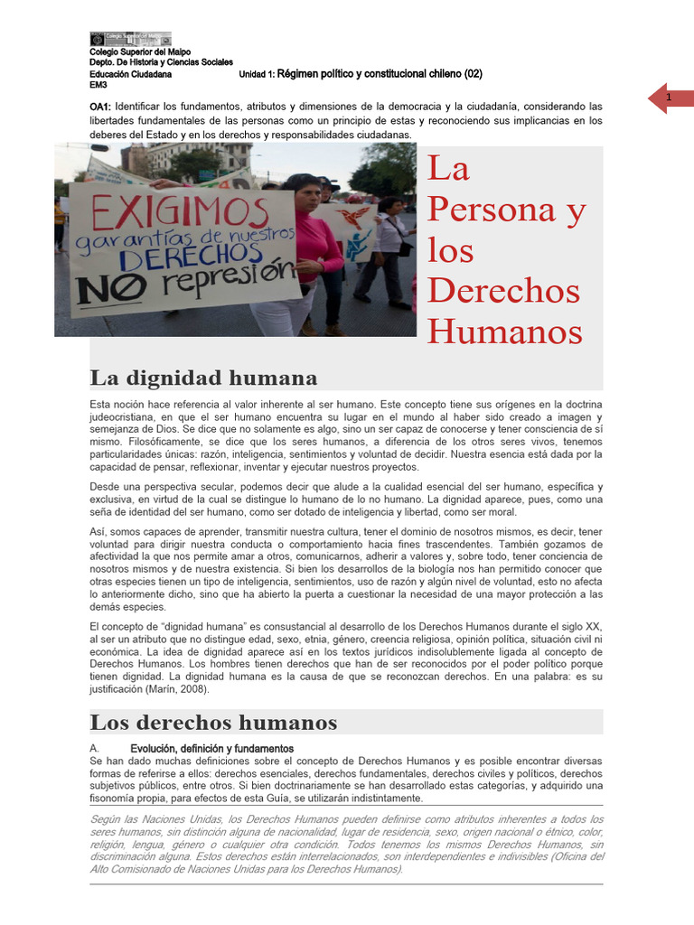02 Guía Derechos Humanos | PDF | Derechos humanos | Convenio europeo de