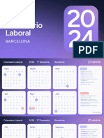 Barcelona Calendario Laboral 2024