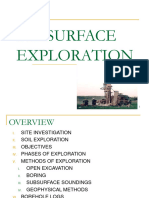 Soil Exploration and Report