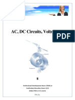 Ac DC Circuits Voltmeter