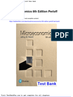 Microeconomics 8th Edition Perloff Test Bank