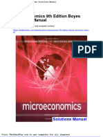 Microeconomics 9th Edition Boyes Solutions Manual