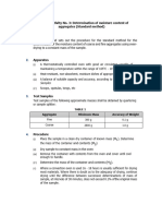 Laboratory Activity 3 (Moisture Content Determination)