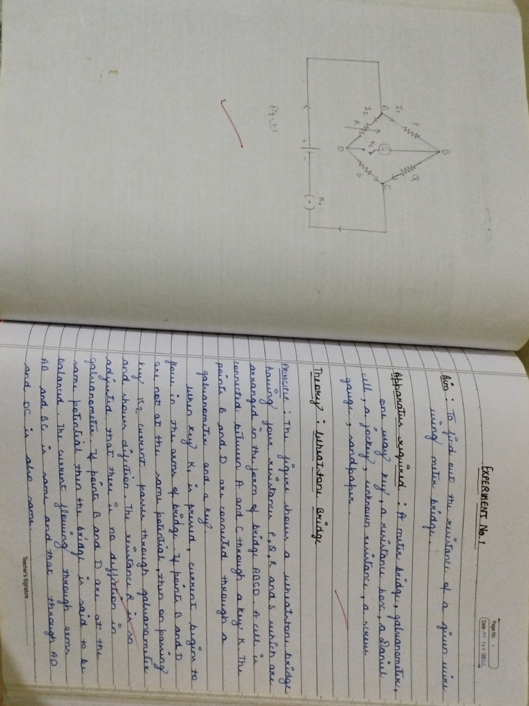 Physics Practical Class 12 | PDF