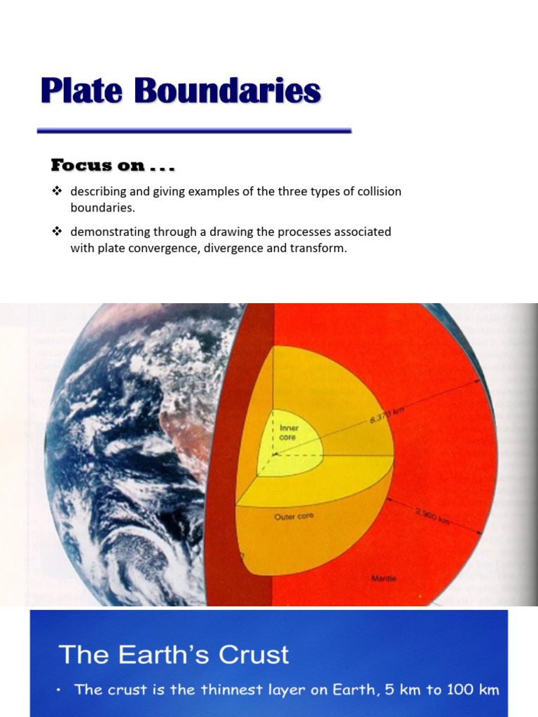 Understanding Plate Boundaries | PDF | Plate Tectonics | Volcano