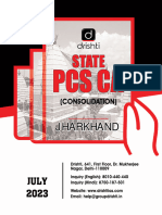 State PCS CA Consolidation (Jharkhand) July 2023