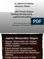 GMKI Kongres, Toraja Dan Pancasila