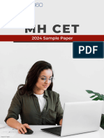 MH CET 2024 Sample Paper
