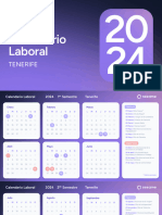 Tenerife Calendario Laboral 2024