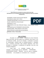 Relatório Josileide Maio - .Docx - Documentos Google