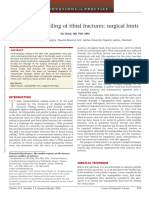 Suprapatellar Nailing of Tibial Fractures .21