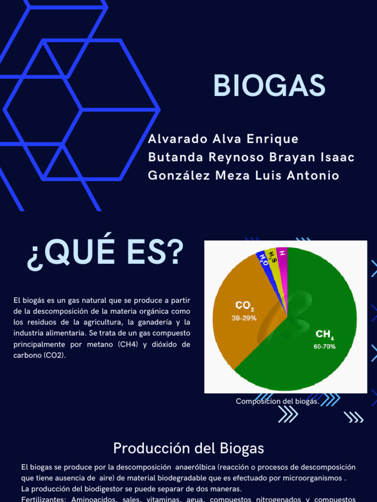 Biogas | PDF | Biogás | Gas natural