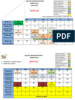 2023 - 2024 Academic Year Calendar (Q2)