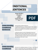 Conditional Sentences Group 4 