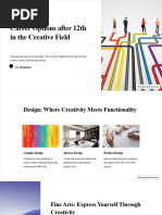 Career Options After 12th in Creative Field