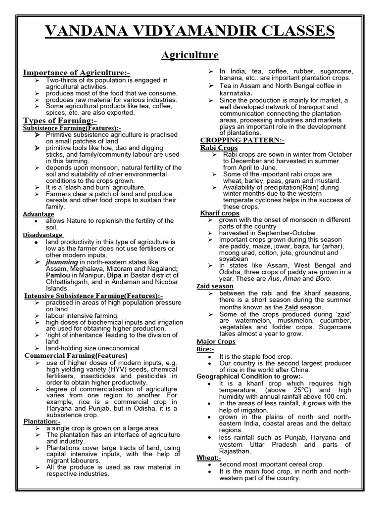 Agriculture Pdf Agriculture Legume