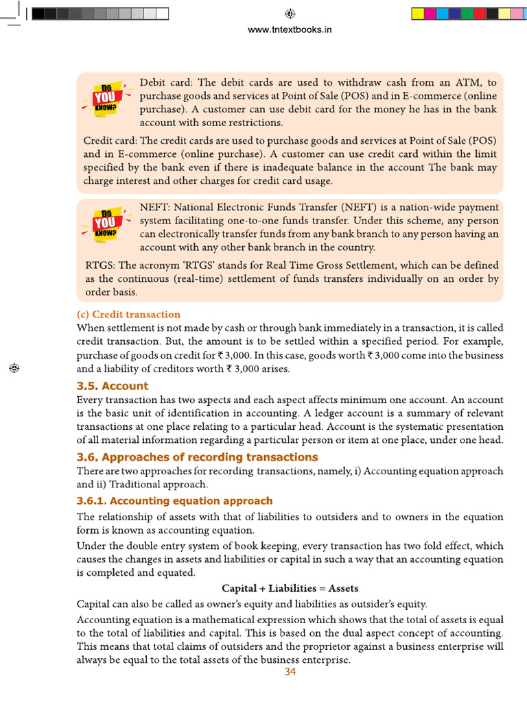 Accounting Equation | PDF