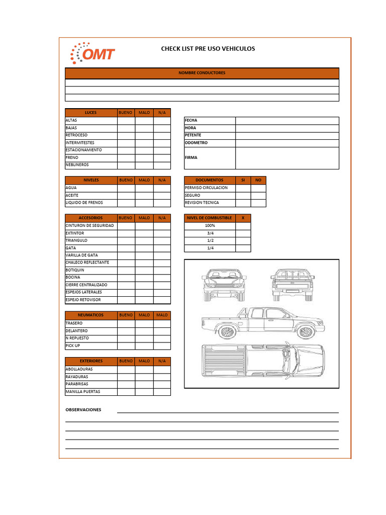 check-list-pre-uso-vehiculo-pdf