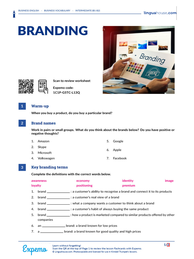 Branding British English Teacher | PDF | Nike | Brand