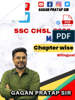 SSC CHSL 2022 Complete Chapterwise Maths Questions