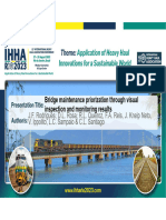 BridgeMaintenancePriorization IHHA2023 Presentation