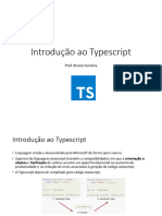 Introdução Ao Typescript