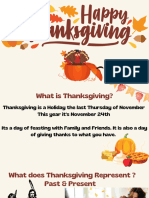 Thanksgiving English Powerpoint