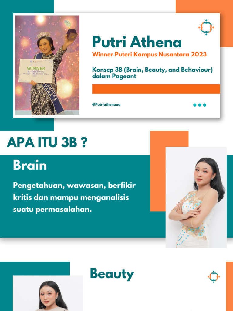 Konsep 3B Dalam Beauty Pageant | PDF