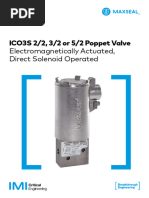 Maxseal Solenoid Valve | PDF | Valve | Mechanical Engineering
