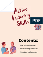 Active Listening Lecture