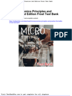 Microeconomics Principles and Practice 2nd Edition Frost Test Bank