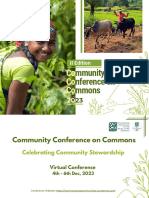 Community Conference 2023 Brochure