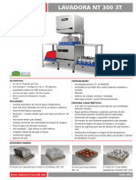 Lavadora Loucas Netter NT 300 3t