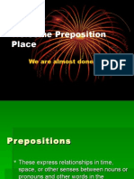 Welcome Preposition Place