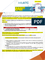 Incremento Tarifario de Servicios Fijos - Clientes Claro Hogar y Negocios