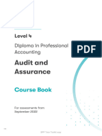 AAT Audit and Assurance Course Book 2022