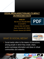 Social Media Addiction and Its Impact On Pakistani 1