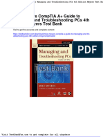 Mike Meyers Comptia A Guide To Managing and Troubleshooting Pcs 4th Edition Meyers Test Bank