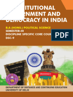 Constitution Government and Democracy in India