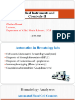 Automated Hematology Cell Counters 12-09-2023