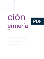 Comunicacion Terapeutica en Enfermeria. Valverde. 2007