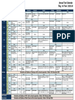 RFY - Annual Test Calendar (REVISED)