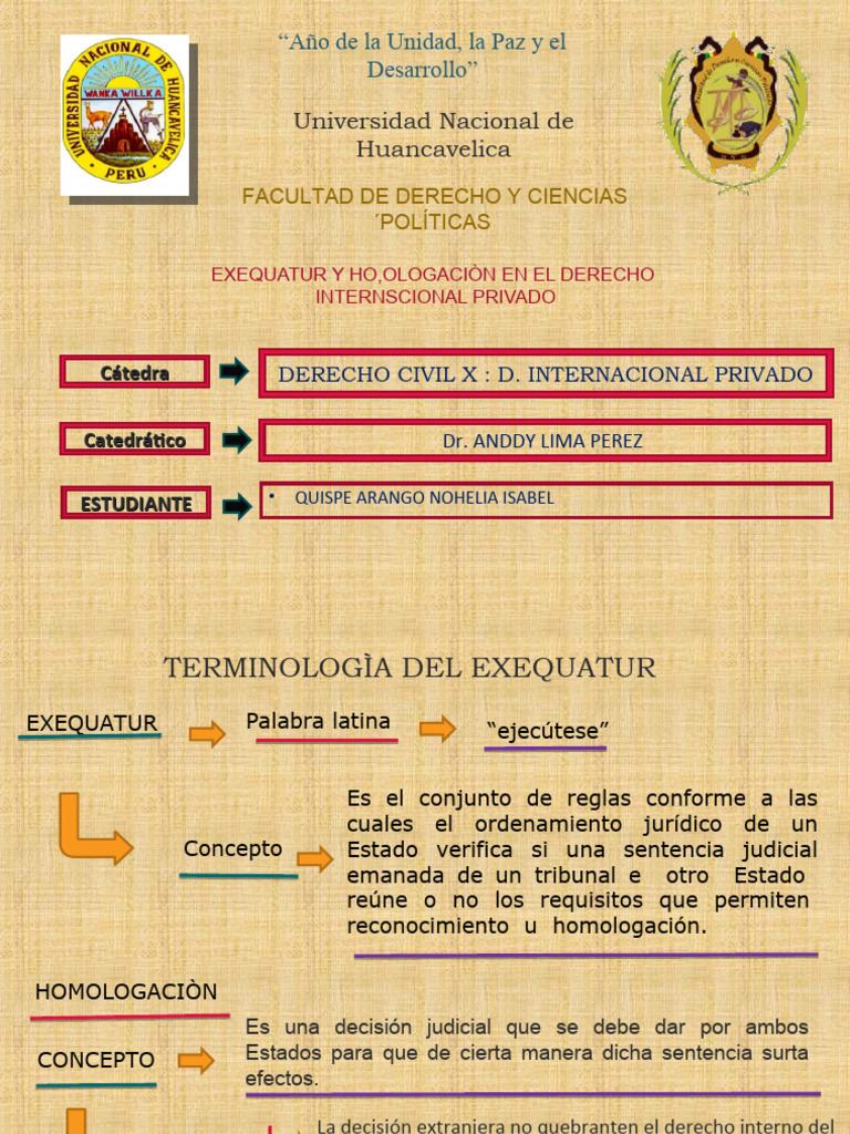 INTERNACIONAL Exequatur | PDF | Sentencia (ley) | Res Judicata